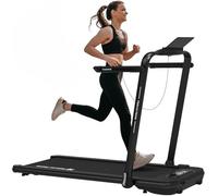Mobvoi Home SE Smart AI - Tapis Course Pliable 3en1-12km/h 120kg - App TicSports - LED/Télécommande - Compact Bureau/Maison