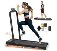 Mobvoi Home Tapis de Course Pliable 3 en 1 avec Tapis de Marche incliné à 6% 2,5 CV Compact Portable sous Le Bureau Machine de Course à Pied avec télécommande Affichage LED120 kg 12 km/h