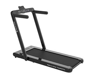 Mobvoi Home Treadmill Pro, Tapis de Course Pliable, Compatible avec Les Montres Connectées, Les Sentiers d'Entraînement Virtuels, Les Modes d'Entraînement de Course et de Marche, Bluetooth, Noir