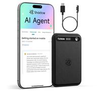 Mobvoi TicNote Lite Enregistreur Vocal IA, Transcription 600 Min, Résumés | Leading AI LLM, Résumé IA, 4Go, jusqu'à 25H, 120+ Langues, Cours Réunions Appels, Étui Magnétique Intégré