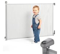 Moby-System Barrière de Sécurité Enfants Stop pour Escaliers et Porte, Grille de Protection, Extensible, sans Percage, Barrière de Sécurité pour Animale