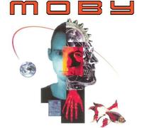 Moby Vinyle Noir et Bleu Marbré Vinyle