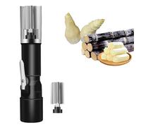 MObyat Éplucheur Électrique pour Canne À Sucre, Couteau À Éplucher L'ananas Et À Gratter La Canne À Sucre, 2 Modes De Commutation, Vitesse De 7500 TR/Min, Technologie Étanche Intégrée, Rechargeable