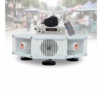 MObyat Haut-Parleur Publicitaire Extérieur pour Toit avec Amplificateur Bluetooth, Système Audio Publicitaire pour Voiture, Connectivité Carte TF/USB Et Bluetooth, Forte Attraction 400W