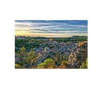 MOBYAT Impression sur toile intissee,Photos de Provence ,tableau paysage nature, tableaux decoration murale photo image artistique photographie graphique70x105cm(28x41in) Sans cadre