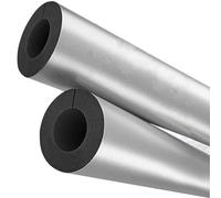 MObyat Isolation pour Tuyaux de Papier d'aluminium 16mm 20mm 27mm 34mm 43mm Manchon d'isolation Mousse Anti-Gel Manchon d'isolation (Color : ID110mmxT15mmxL0.95m)