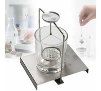 MObyat Kit De Détermination De La Densité en Laboratoire, Cadre De Pesée Hydrostatique en Acier Inoxydable pour La Mesure De La Densité, Essais Non Destructifs, pour Échantillons Solides Et Liquides,