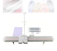 MObyat Kit De Tricotage Intelligent 150 Points, Machine À Tricoter Automatique 6,5 Mm avec Aiguilles Et Accessoires, Facile À Utiliser pour Les Débutants, Fonctionnement Silencieux Et Fluide