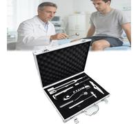 MObyat Kit D'examen Neurologique, Kit De Diagnostic DPN 7 Pièces avec Coffret De Rangement en Aluminium Et Poignée Ergonomique. pour L'évaluation De La Sensibilité Thermique