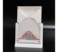 MObyat Modèle De Démonstration De Probabilité du Tableau Galton, Tableau Galton De Bureau, Démonstration Efficace De La Loi Statistique, Modèle De Démonstration avec Courbe en Cloche