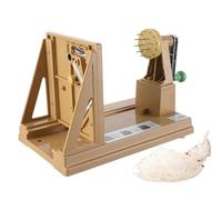 MObyat Râpe à Tambour rotative Manuelle, Hachoir à légumes, poignée antidérapante, Coupe Plus Finement et Plus uniformément, idéale pour râper légumes, Pommes de Terre et Carottes.