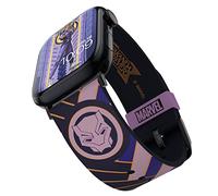 MobyFox Marvel: Black Panther - Shuri Bracelet pour smartwatch - sous Licence Officielle, Compatible avec Toutes Les Tailles et séries d’Apple Watch (Montre Non Incluse)