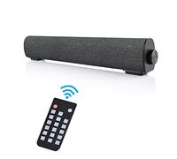 MOBYGKFY 10W Computer Soundbar sans Fil intérieur extérieur intérieur la télé Barres de Son avec télécommande