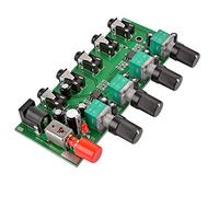 MOBYGKFY 4 façons stéréo Board Board Audio Source Reverberator Driver Casifier le casque Amplificateur de mixage DIY Quatre entrées une sortie(Argento)