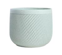 MOBYGKFY Balcon Grand Diamètre Gros Ventre Plante Verte Maison en Céramique Salon Plancher Grand Pot De Fleur(31CM)