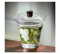 MOBYGKFY Bol à couvercle en verre Transparent, soupière à thé, service à thé spécial for le thé vert, bol à thé Kung Fu, machine à thé Non chaude