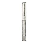 MOBYGKFY Ef/Long Plume Piston Stylo Plume, Belle Gravure En Métal Grand Stylo D'écriture