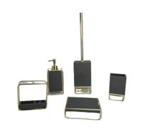 MOBYGKFY Ensemble De Cinq Pièces Matériel Salle Bains Articles Toilette D'hôtel À Domicile, Tasse Bouteille D'émulsion