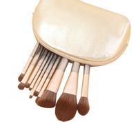 MOBYGKFY Ensemble de pinceaux maquillage 10 pièces, ensemble spécial super doux, brosse portable for les yeux, complet for ombre à paupières
