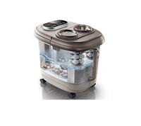 MOBYGKFY Foot bath full automatic electric massage heated foot bath heated household small foot bath high deep barrel
