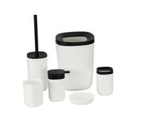 MOBYGKFY Kit de Salle de Bain, hôtel, Maison d'hôtes, Rangement de Salle de Bain, Porte-Brosse à Dents, Lavage, Ensemble de Six pièces(1-Pack)