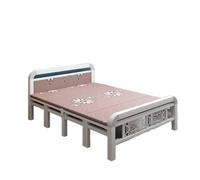 MOBYGKFY Lit Pliant Portable for Usage Domestique, Simples Pause déjeuner, Bureau, Largeur, Salle de Location, dortoir, Lits en Fer(100)