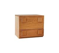 MOBYGKFY Meuble Carmen en Bois de Cerisier, Module de Chevet, Meuble de Chevet for Chambre à Coucher