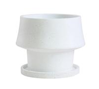 MOBYGKFY Personnalité Plante Verte Grand Pot de Fleurs Pot de Fleurs en Ciment Viande de Gros Calibre(10.5CMxH1OCM)