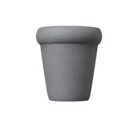MOBYGKFY Pot de Fleur en céramique de coréen, Pot de Viande de Plante Verte de Bureau d'intérieur personnalisé à Points d'encre(1-Pack)