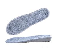 MOBYGKFY Semelles augmentant la hauteur coussin de chaussure respirant nid d'abeille unisexe bottes de neige d'hiver inserts chauds semelle intérieure de chaussure(A2.5cm,41-42)