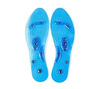 MOBYGKFY Semelles intérieures Acupression des pieds Coussinets de chaussures Thérapie Minceur Semelles intérieures for perte de poids Pied transparent(D,S EU34-40)