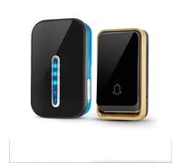 MOBYGKFY Sonnette sans Fil Sonnette de Porte Intelligente Maison étanche Bouton d'appel