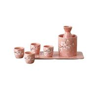 MOBYGKFY Zefeng - chauffe-vin japonais, coffret cadeau for vin de saké, petit Pot à vin en céramique, Restaurant de Sushi, verre à Shot de vin de riz blanc
