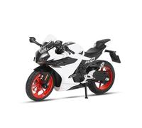 MOCALUX Modèle de Moto 1:12 pour CFMOTO 450SR Modèle Réduit De Moto en Alliage Et Métal Moulé sous Pression(Blanche)