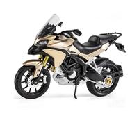 MOCALUX Modèle de Moto 1:12 pour Ducati MTS Enduro Modèle Réduit De Moto en Métal Moulé sous Pression(Or)