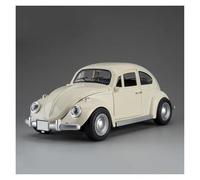 MOCALUX Modèle Réduits 1:18 pour VW pour Coccinelle 1955 Modèle Réduit De Voiture en Alliage Métallique Moulé sous Pression À Friction Voiture Diecast(Milky)