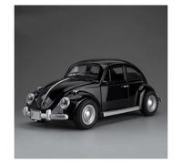 MOCALUX Modèle Réduits 1:18 pour VW pour Coccinelle 1955 Modèle Réduit De Voiture en Alliage Métallique Moulé sous Pression À Friction Voiture Diecast(Le Noir)