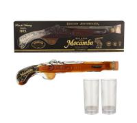 Mocambo Rum Anejo 10 Years Pistol + 2 Verres 20cl Rhum
