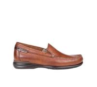 Mocasin été homme Fluchos 8682 ORION en cuir marron avec semelle poids plume et système Shock Absorber 41