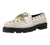 Mocasines Mujer Modèle Chaussure Kurt Geiger London Modèle Mansion Stud Loafer - Coleur Blanc 40