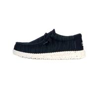 HEYDUDE Mocassin Wally Stretch Sox à lacets – Semelles confortables – Marine 42