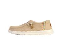 Mocassin à Lacets Hey Dude Wendy Perf Canvas - Irish Crème 36