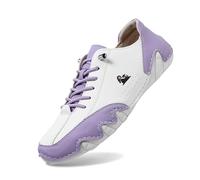 Mocassin Basket Montante Homme Femme Running Chaussures de Randonnée en Cuir Chaussure Orthopédique Imperméable Chaussure de Travail Baskets et Chaussures de Sport Marche Bottine Sneakers Basquettes