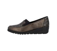 Mocassin Basse Cuir Rieker Leprato - Bronze 38