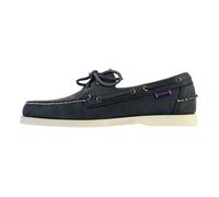 Mocassin Basse Cuir Sebago Portland Crazy - Bleu Marine 40