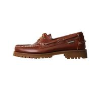 Mocassin Cuir Docksides Sebago Ranger Waxy - Marron-Gomme 42