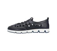 Mocassin Cuir Rieker Massa - Bleu 40