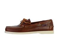 Mocassin Docksides Sebago Homme Marron - Cuir - Lacets carrés - Confort exceptionnel 40