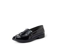Geox Fille Jr Agata A Mocassins, Black, 27 EU