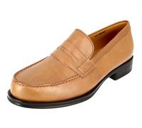 Mocassin homme de ville en Véritable cuir cognac MC100 39 42